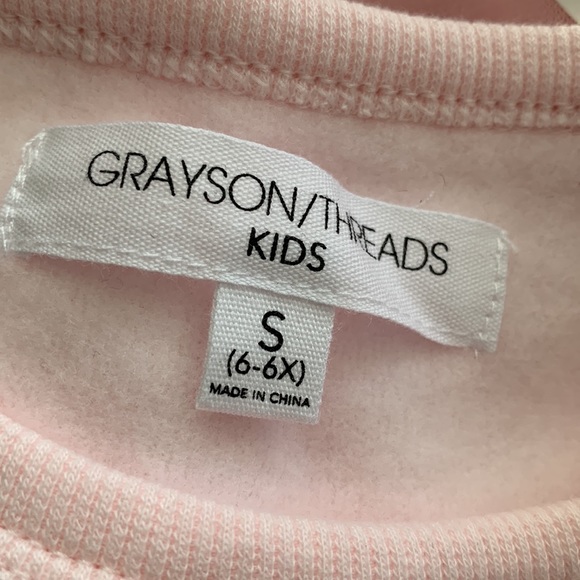 Grayson Threads Kids LIMITED EDITION Long Sleeve Crewneck “Love” Dress - Picture 3 of 10